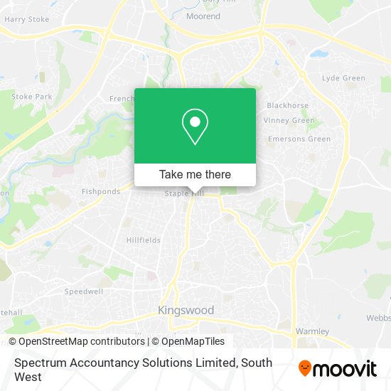 Spectrum Accountancy Solutions Limited map