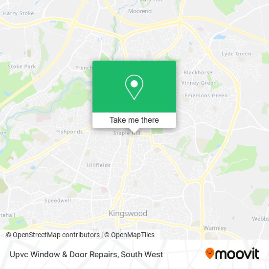 Upvc Window & Door Repairs map