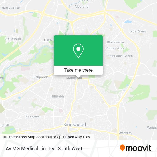 Av MG Medical Limited map