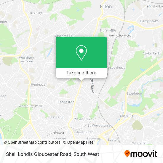 Shell Londis Gloucester Road map