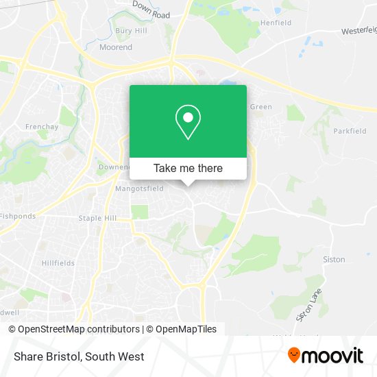 Share Bristol map