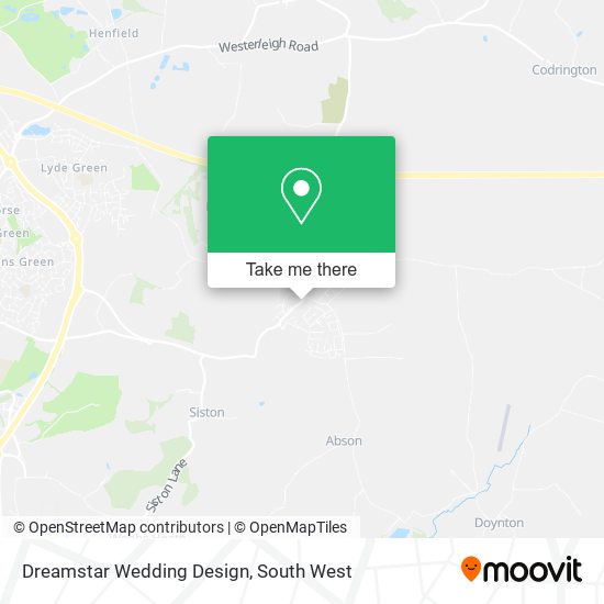 Dreamstar Wedding Design map