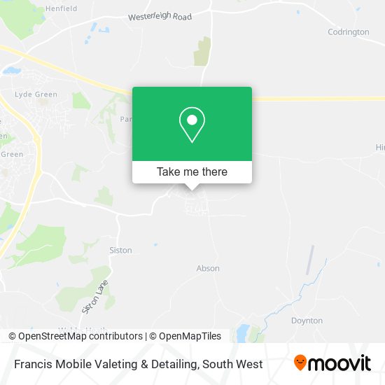 Francis Mobile Valeting & Detailing map