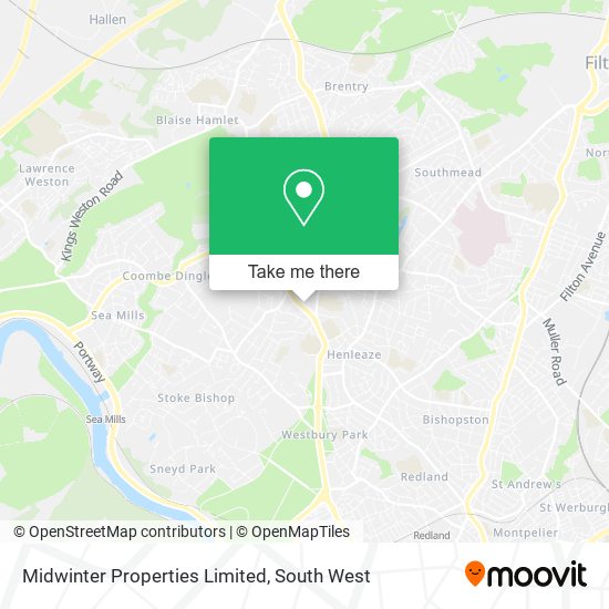 Midwinter Properties Limited map