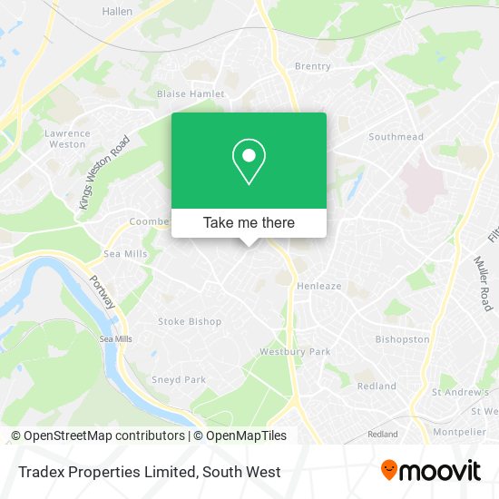 Tradex Properties Limited map