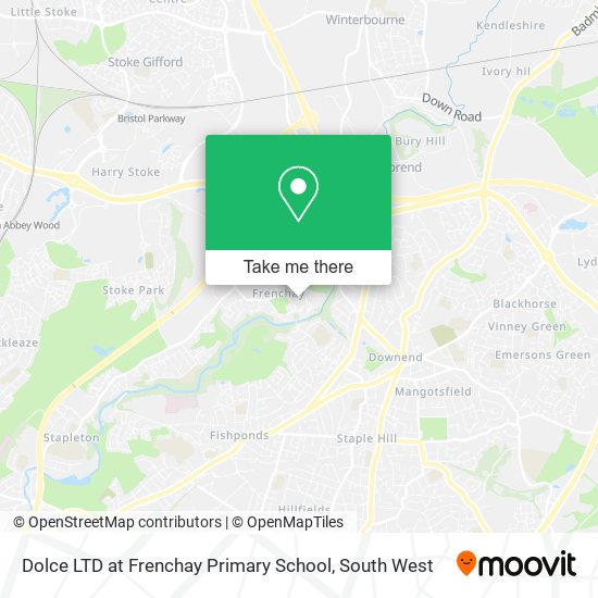Dolce LTD at Frenchay Primary School map