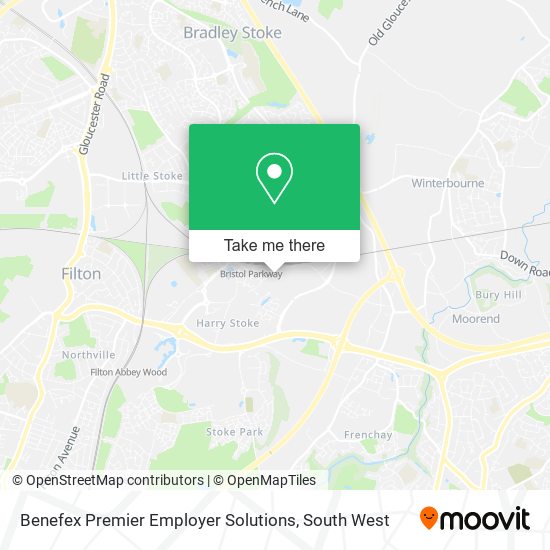 Benefex Premier Employer Solutions map