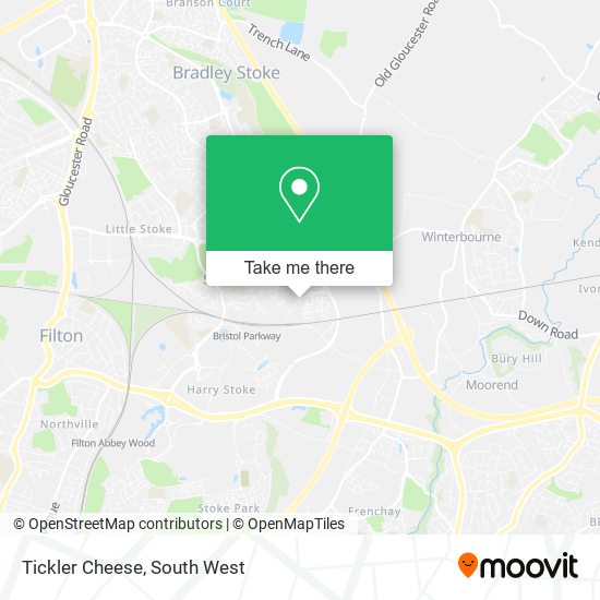 Tickler Cheese map