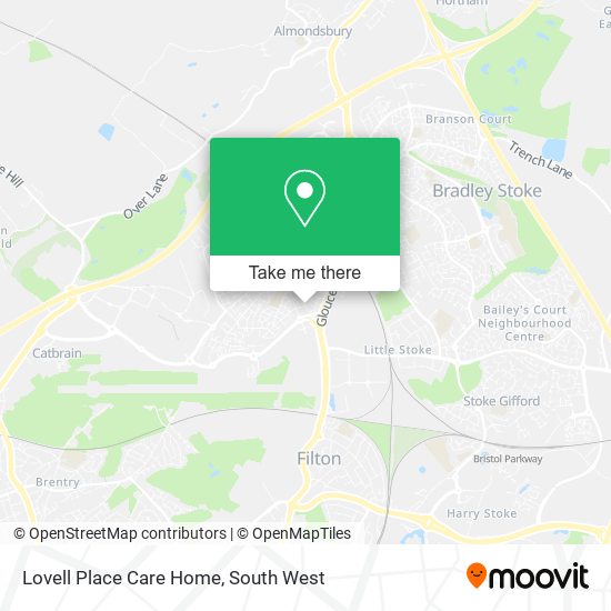 Lovell Place Care Home map