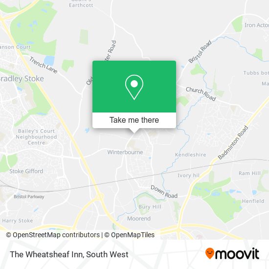 The Wheatsheaf Inn map