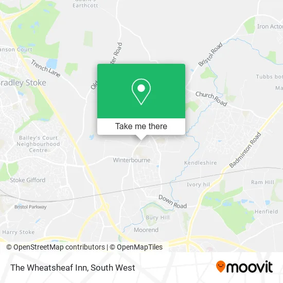 The Wheatsheaf Inn map