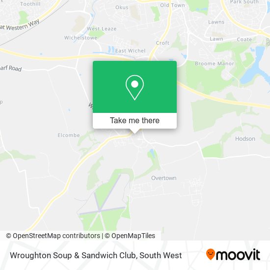 Wroughton Soup & Sandwich Club map