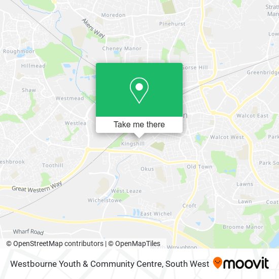 Westbourne Youth & Community Centre map