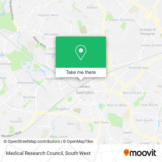 Medical Research Council map