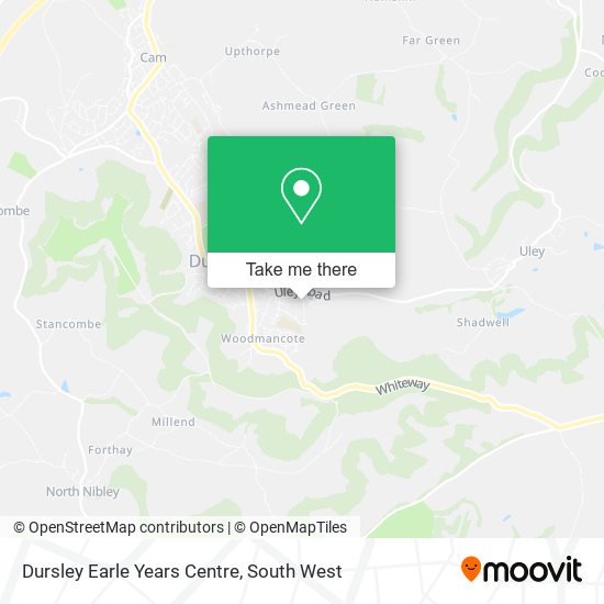 How to get to Dursley Earle Years Centre in Stroud by Bus or Train?