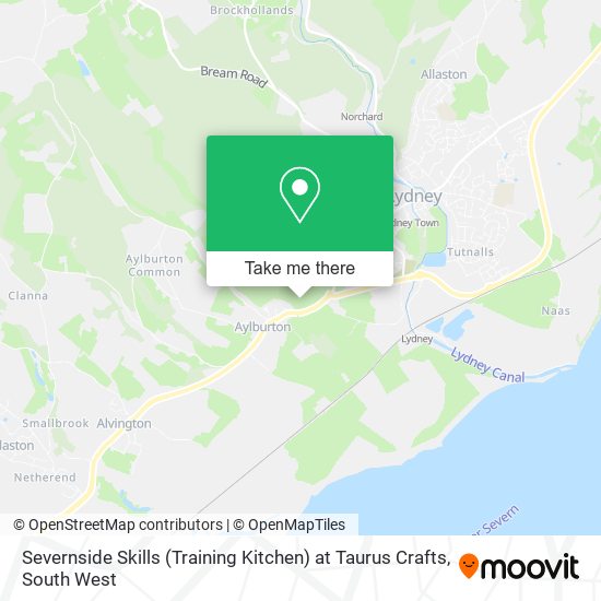 Severnside Skills (Training Kitchen) at Taurus Crafts map