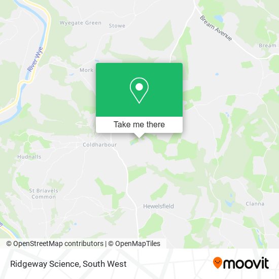 Ridgeway Science map
