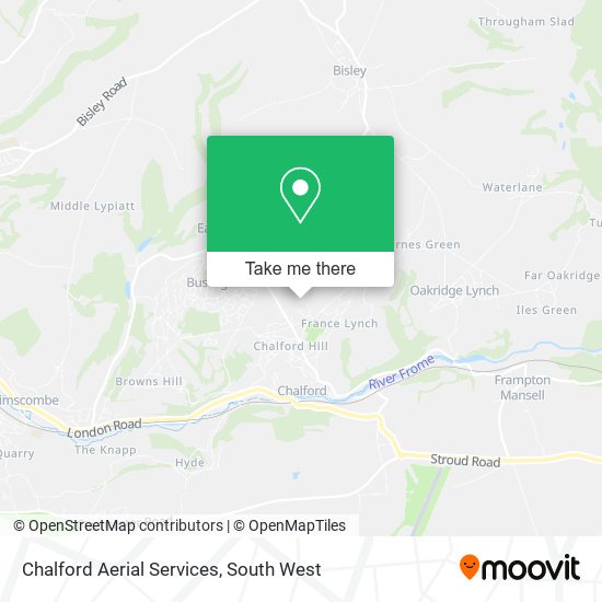 Chalford Aerial Services map