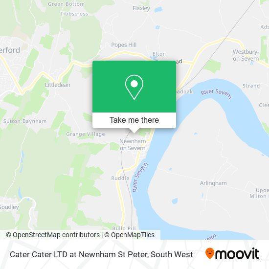 Cater Cater LTD at Newnham St Peter map