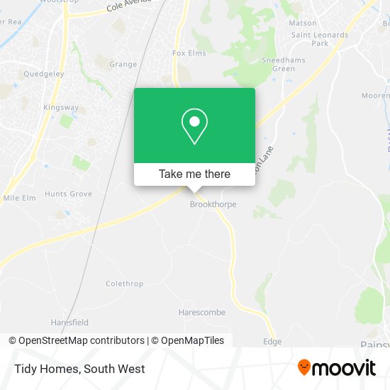 Tidy Homes map