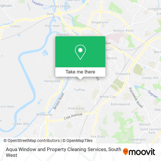 Aqua Window and Property Cleaning Services map