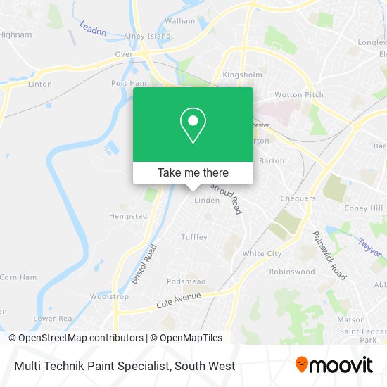 Multi Technik Paint Specialist map