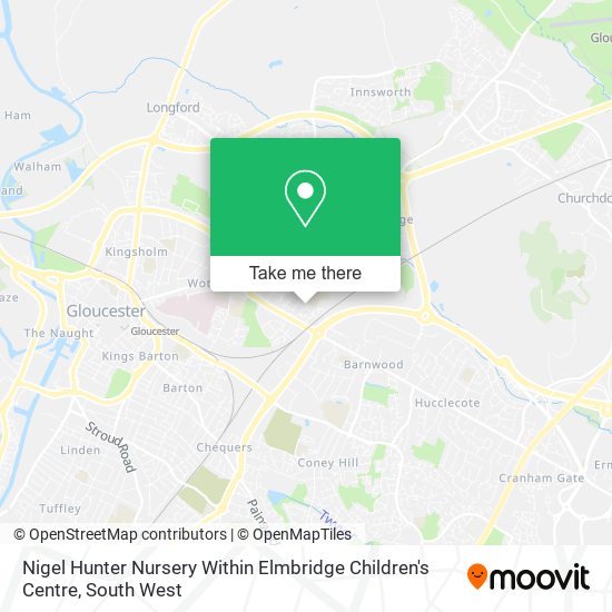 Nigel Hunter Nursery Within Elmbridge Children's Centre map