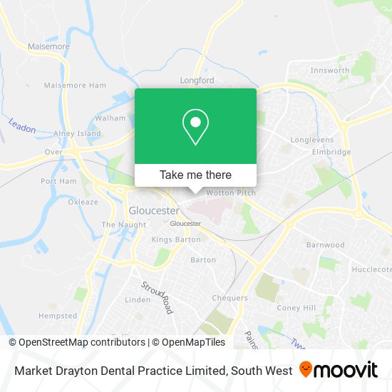 Market Drayton Dental Practice Limited map