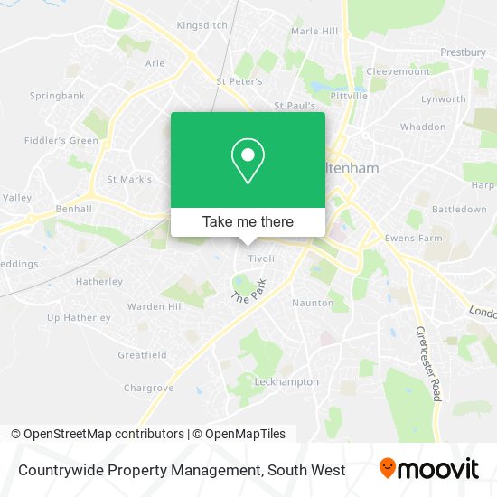 Countrywide Property Management map