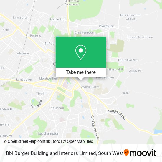 Bbi Burger Building and Interiors Limited map