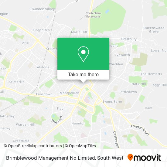 Brimblewood Management No Limited map