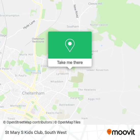 St Mary S Kids Club map