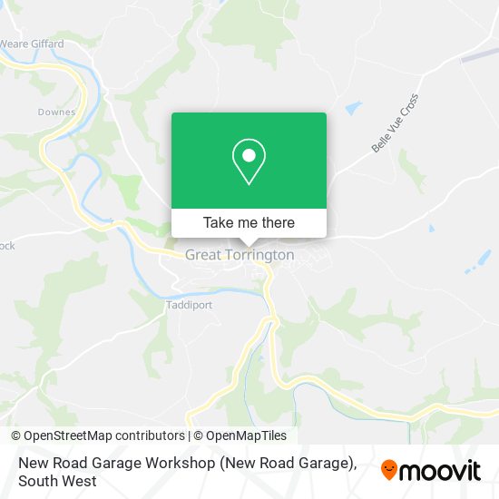 New Road Garage Workshop map