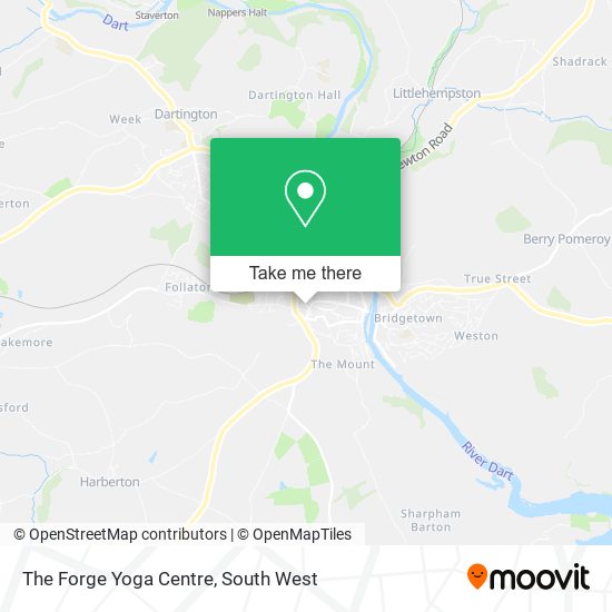 The Forge Yoga Centre map