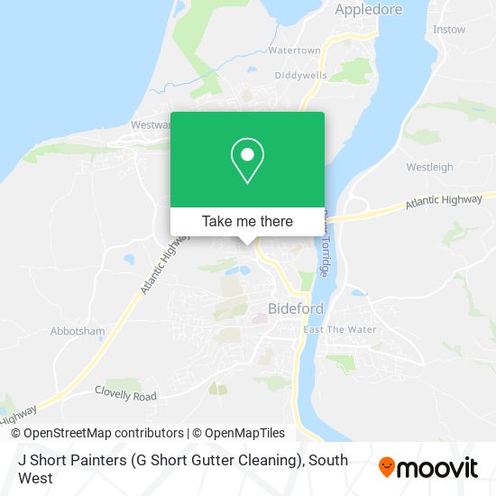 J Short Painters (G Short Gutter Cleaning) map