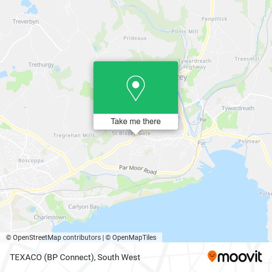 TEXACO (BP Connect) map