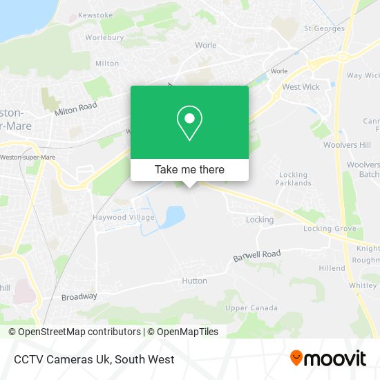 CCTV Cameras Uk map
