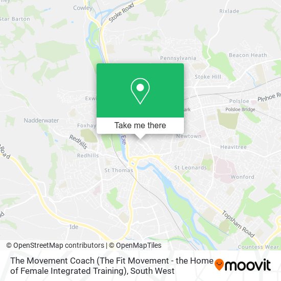 The Movement Coach (The Fit Movement - the Home of Female Integrated Training) map