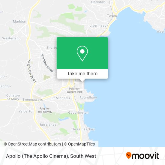 Apollo (The Apollo Cinema) map