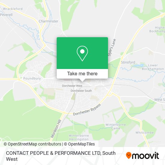 CONTACT PEOPLE & PERFORMANCE LTD map
