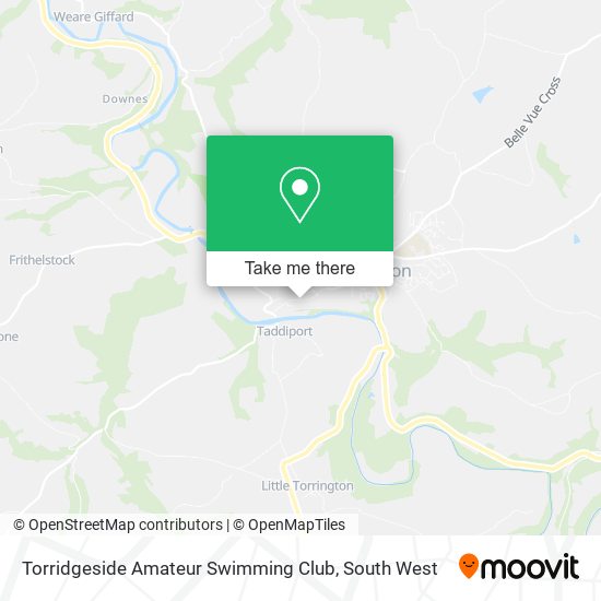 Torridgeside Amateur Swimming Club map
