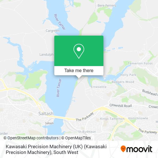 Kawasaki Precision Machinery (UK) (Kawasaki Precision Machinery) map