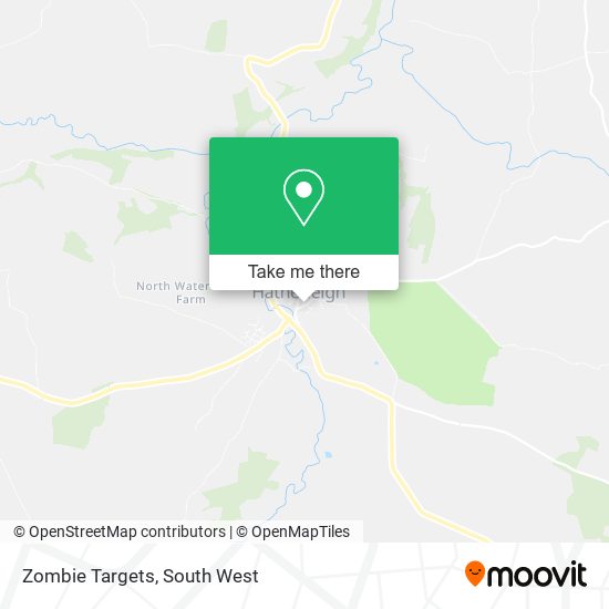 Zombie Targets map