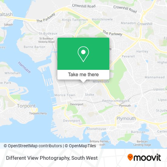 Different View Photography map
