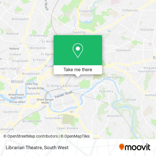 Librarian Theatre map