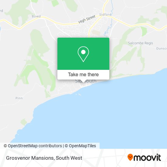 Grosvenor Mansions map