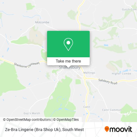 Ze-Bra Lingerie (Bra Shop Uk) map