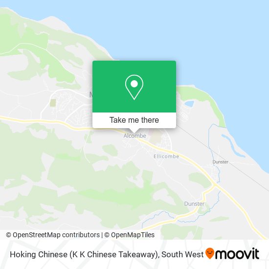 Hoking Chinese (K K Chinese Takeaway) map