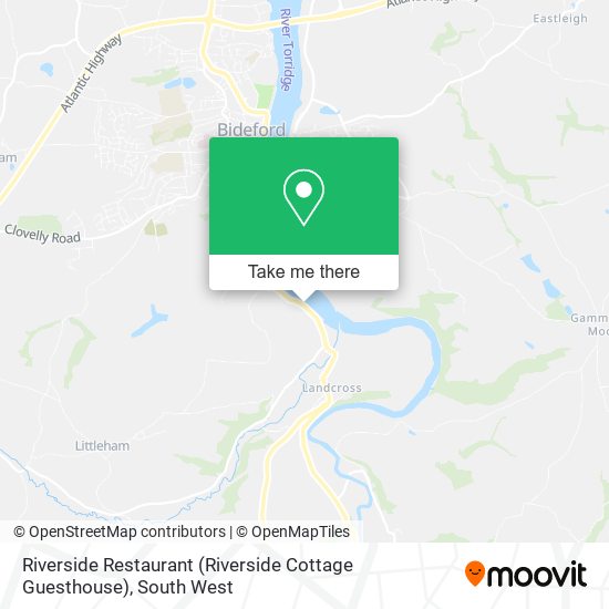 Riverside Restaurant (Riverside Cottage Guesthouse) map