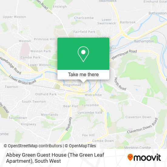 Abbey Green Guest House (The Green Leaf Apartment) map